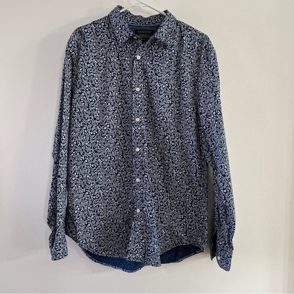 Banana Republic Grant Fit Floral Shirt